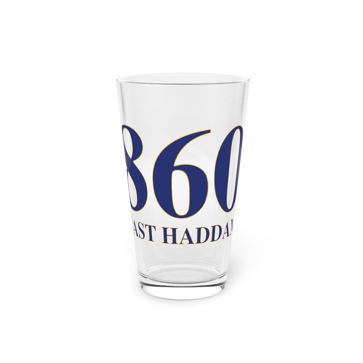 860 East Haddam Pint Glass, 16oz