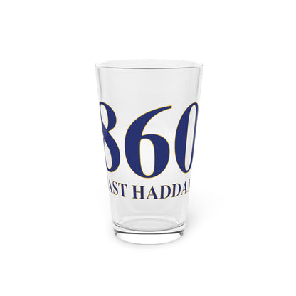 860 East Haddam Pint Glass, 16oz