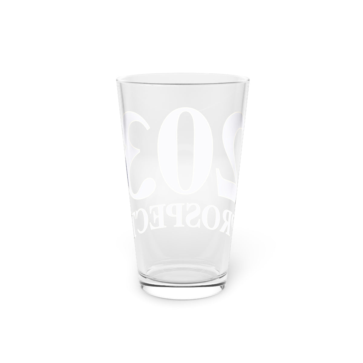 203 Prospect Pint Glass, 16oz