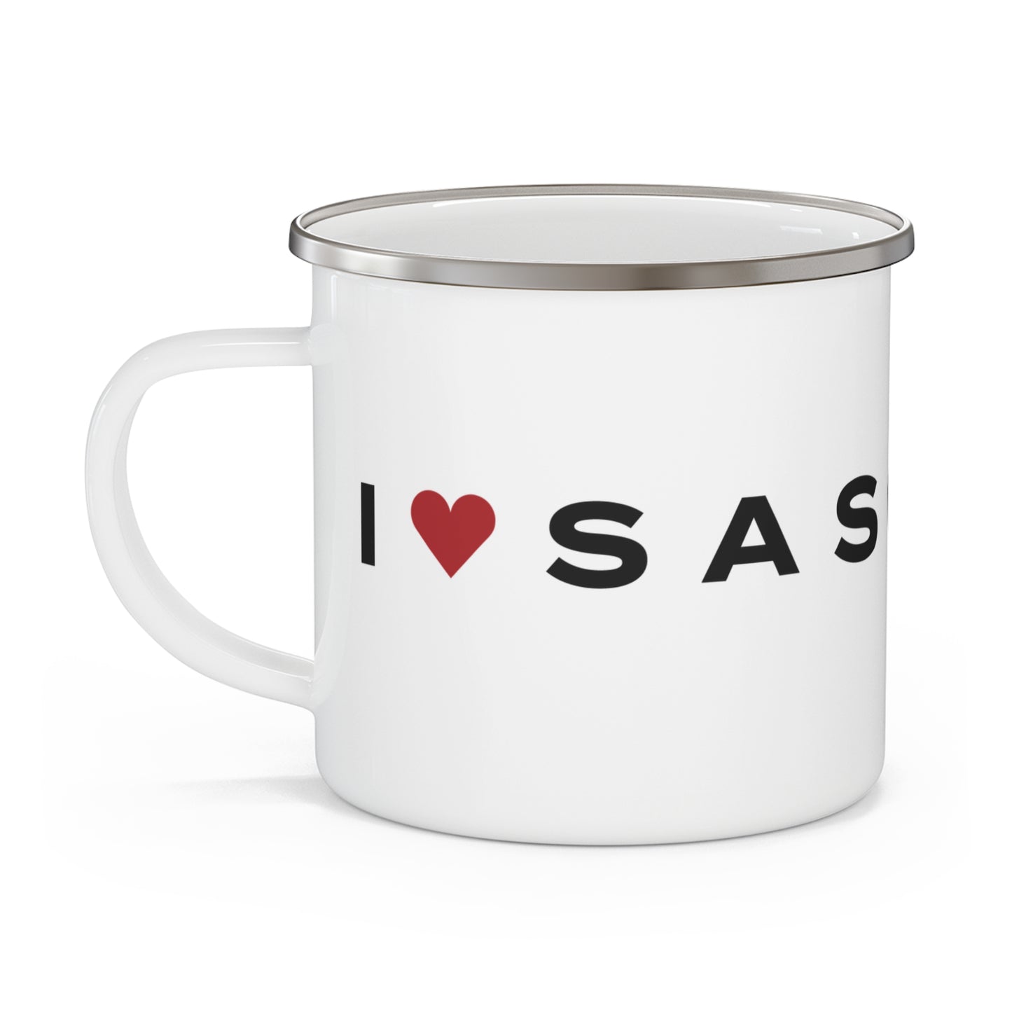 Sasco Hills Vision Enamel Camping Mug