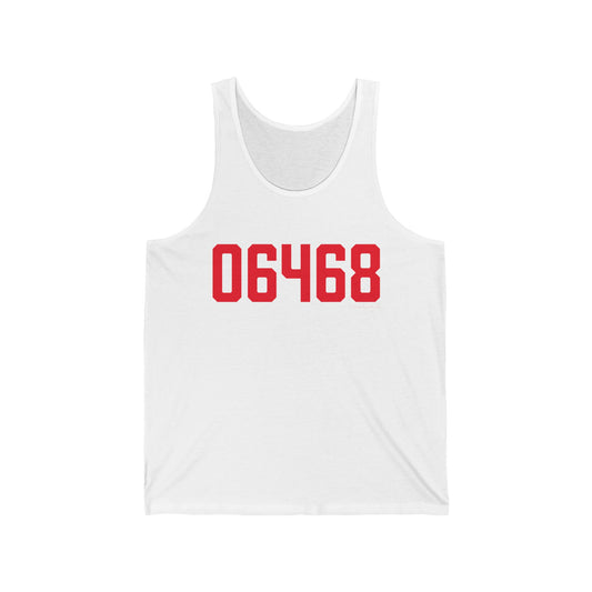 06468 Monroe Connecticut Zip Code Unisex Jersey Tank Top