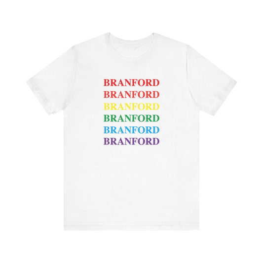 Branford Pride Unisex Jersey Short Sleeve Tee