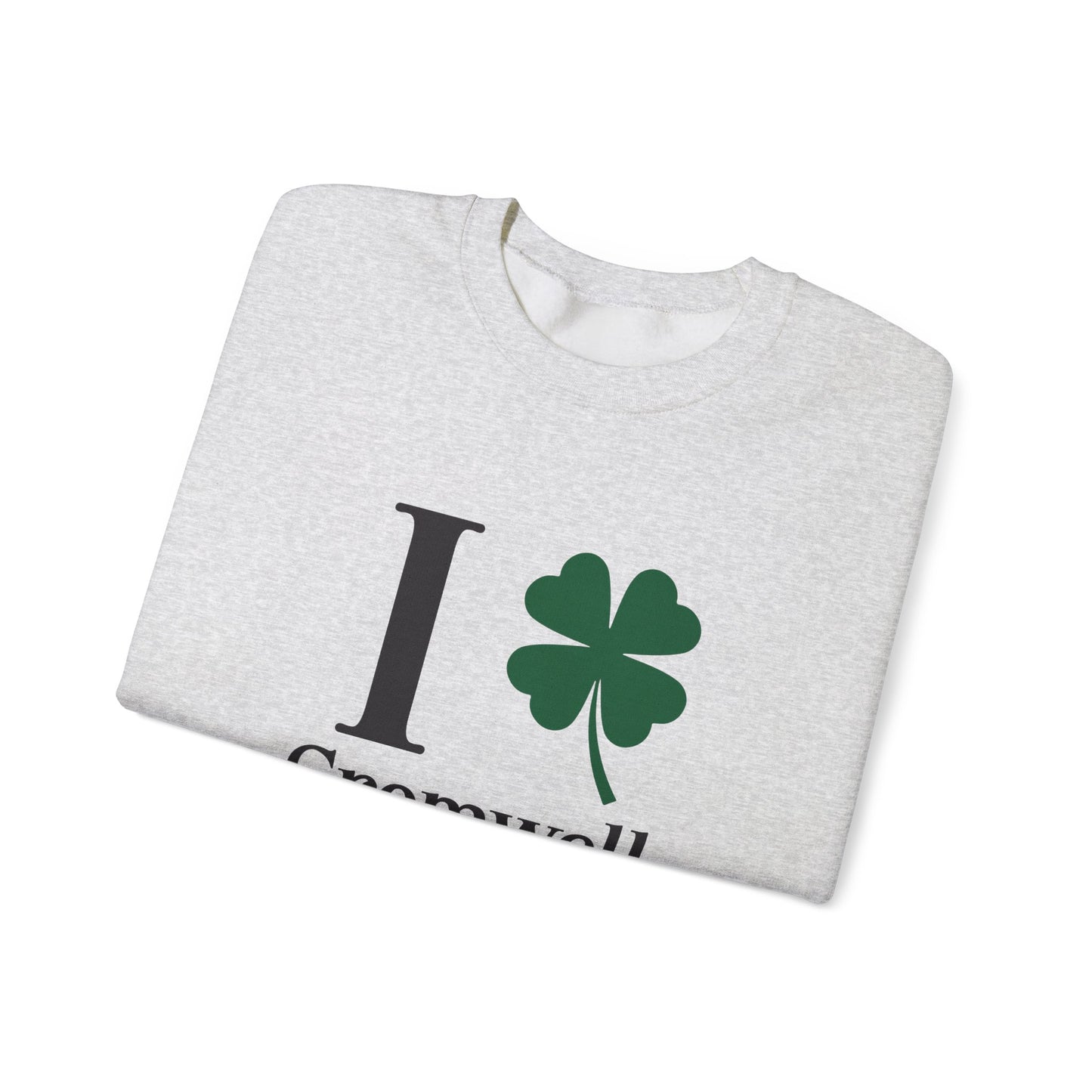 I Clover Cromwell Unisex Heavy Blend™ Crewneck Sweatshirt