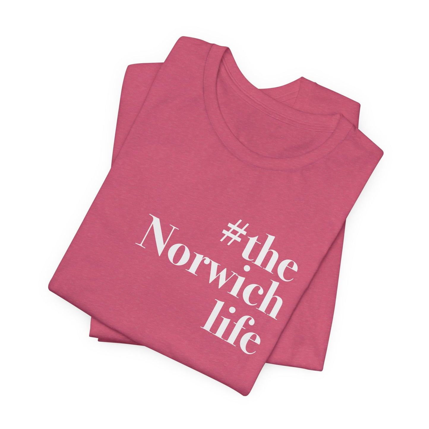 #thenorwichlife Unisex Jersey Short Sleeve Tee