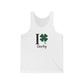 I Clover Derby Unisex Jersey Tank Top