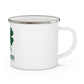 I Clover Putnam Enamel Camping Mug