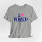 I Heart NWFD Unisex Jersey Short Sleeve T-Shirt