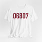 06807 - Greenwich Connecticut Zip Code Unisex Jersey Short Sleeve T-Shirt