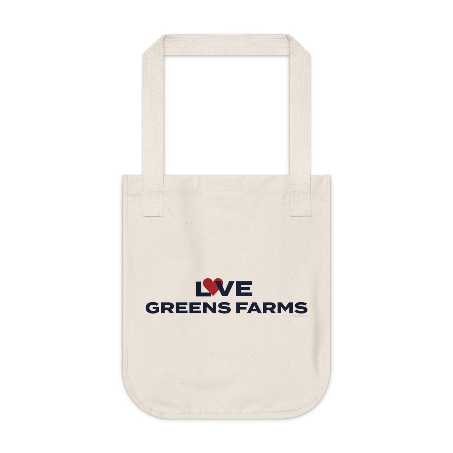 Love Greens Farms Organic Canvas Tote Bag