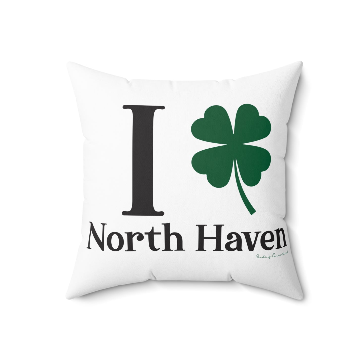 I Clover North Haven Spun Polyester Square Pillow