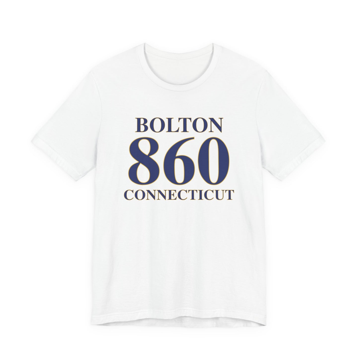 Bolton 860 Connecticut Unisex Jersey Short Sleeve T-Shirt