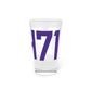 06471 North Branford Connecticut Zip Code Pint Glass, 16oz