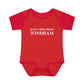 Just a kid from Windham Infant Baby Rib Bodysuit