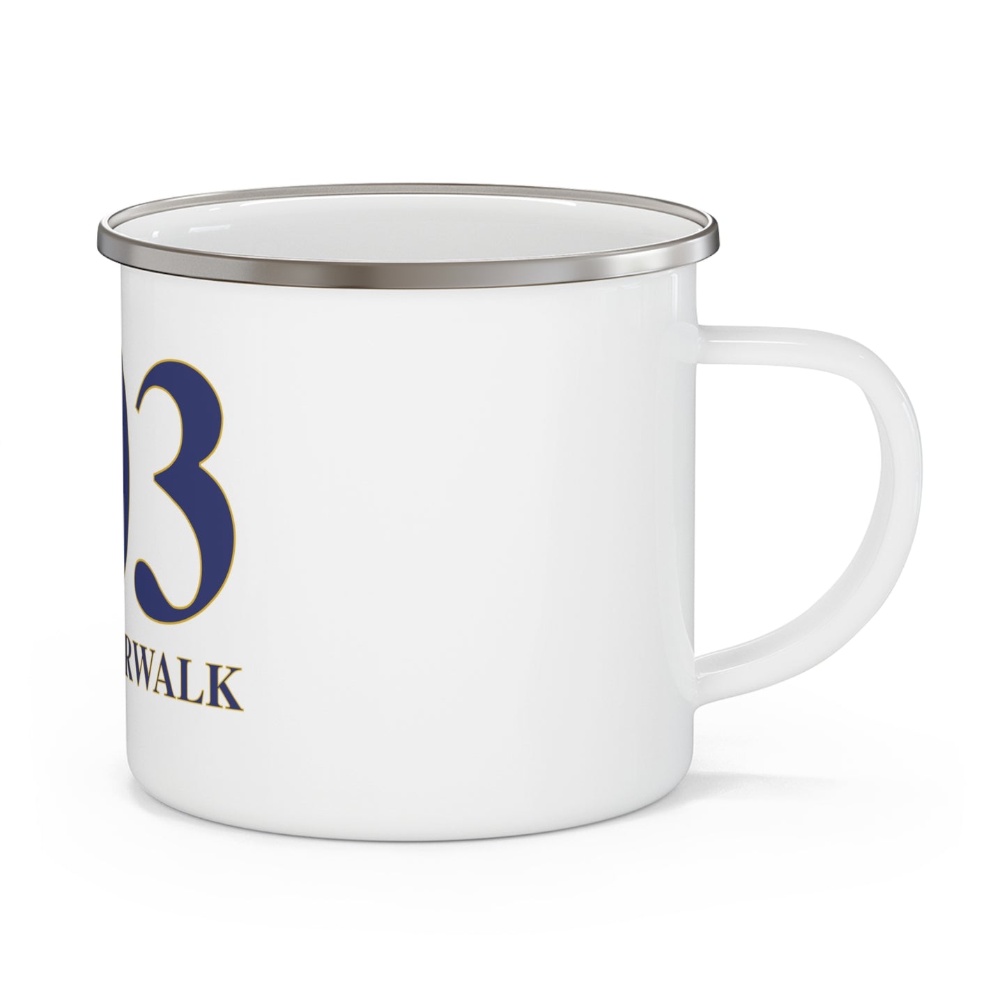 203 South Norwalk Enamel Camping Mug