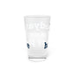 Ledyard is My Happy Place Pint Glass, 16oz