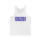 06281 Woodstock Connecticut Zip Code Unisex Jersey Tank Top