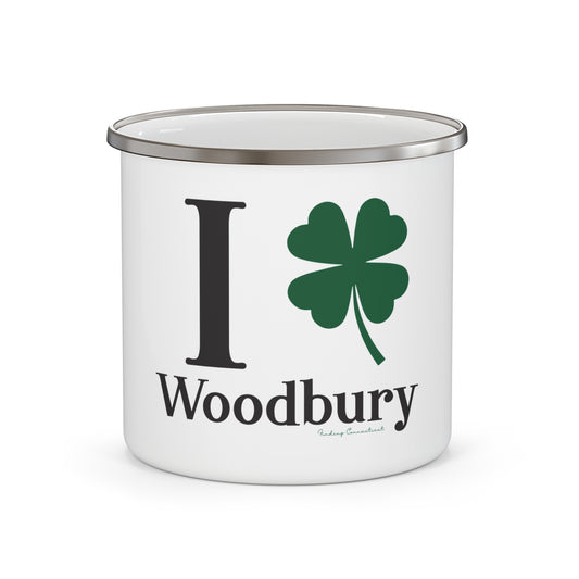 I Clover Woodbury Enamel Camping Mug