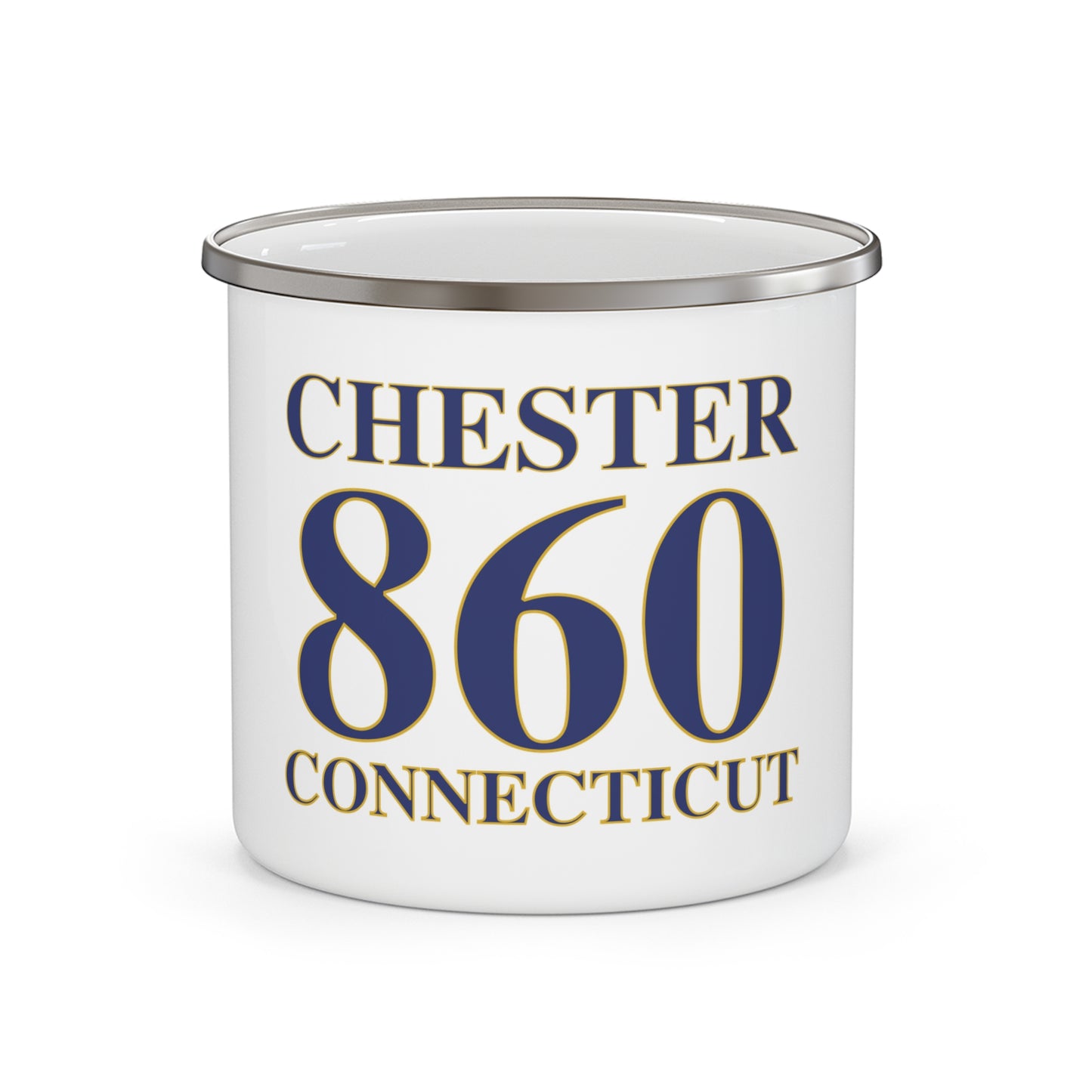 Chester 860 Connecticut Enamel Camping Mug