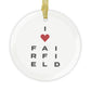 Fairfield Vision Glass Ornaments