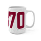 06870 - Greenwich Connecticut Zip Code Mug 15oz