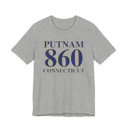 Putnam 860 Connecticut Unisex Jersey Short Sleeve T-Shirt