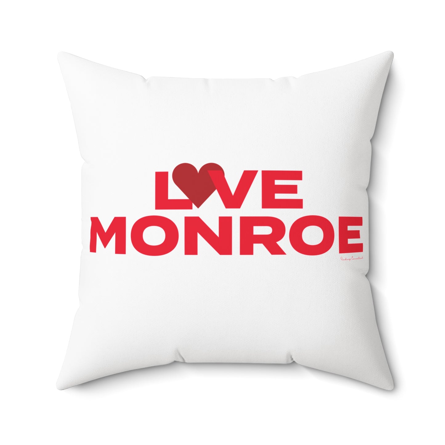 Love Monroe Spun Polyester Square Pillow