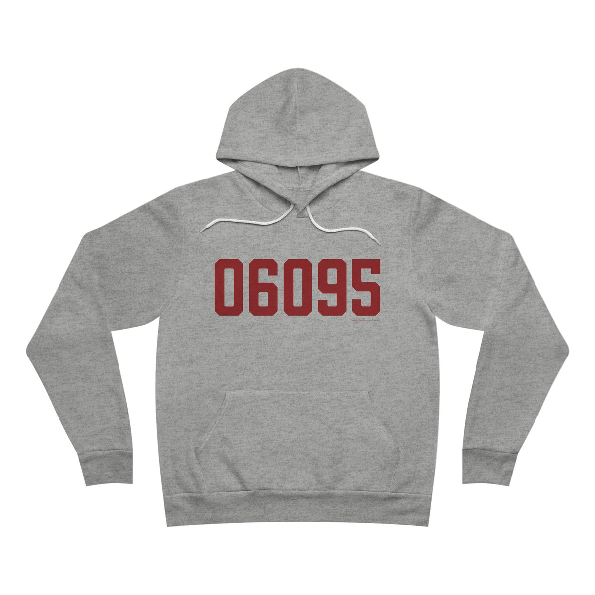 06095 Windsor Connecticut Zip Code Unisex Sponge Fleece Pullover Hoodie