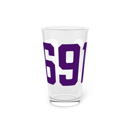 06910 Stamford Connecticut Zip Code Pint Glass, 16oz
