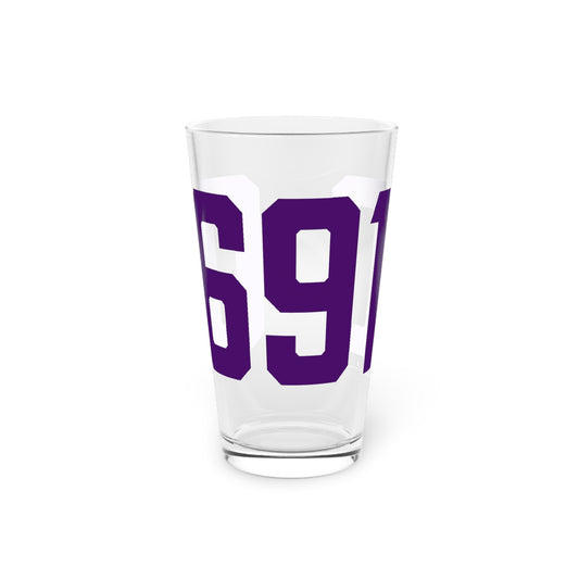 06910 Stamford Connecticut Zip Code Pint Glass, 16oz