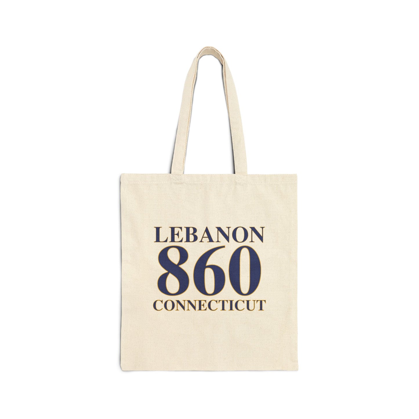 Lebanon 860 Connecticut Cotton Canvas Tote Bag