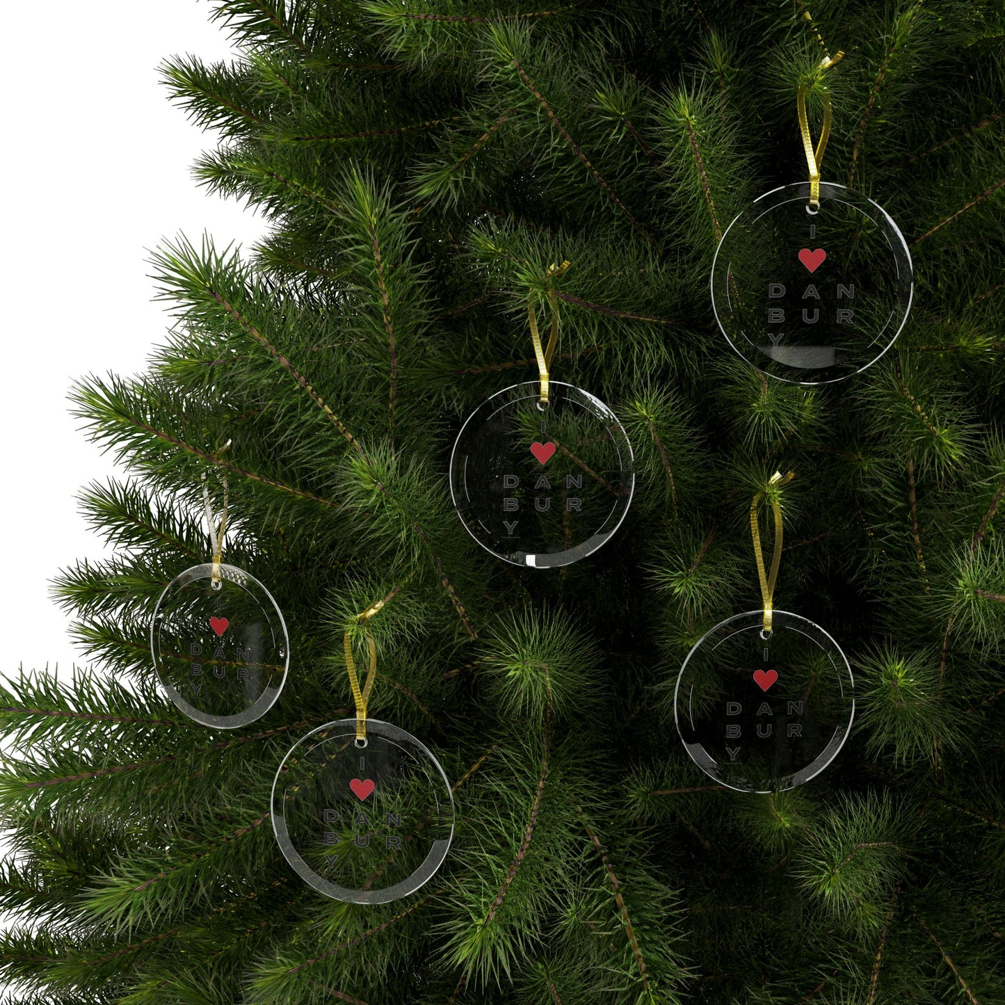 Danbury Vision Glass Ornaments