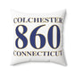 Colchester 860 Connecticut Spun Polyester Square Pillow