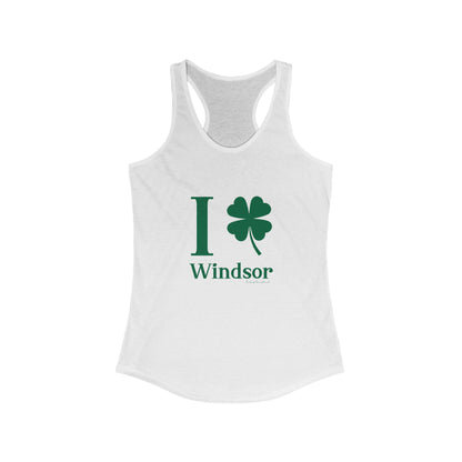 I Clover Windsor Women's Ideal Racerback Tank