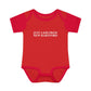 Just a kid from New Hartford Infant Baby Rib Bodysuit