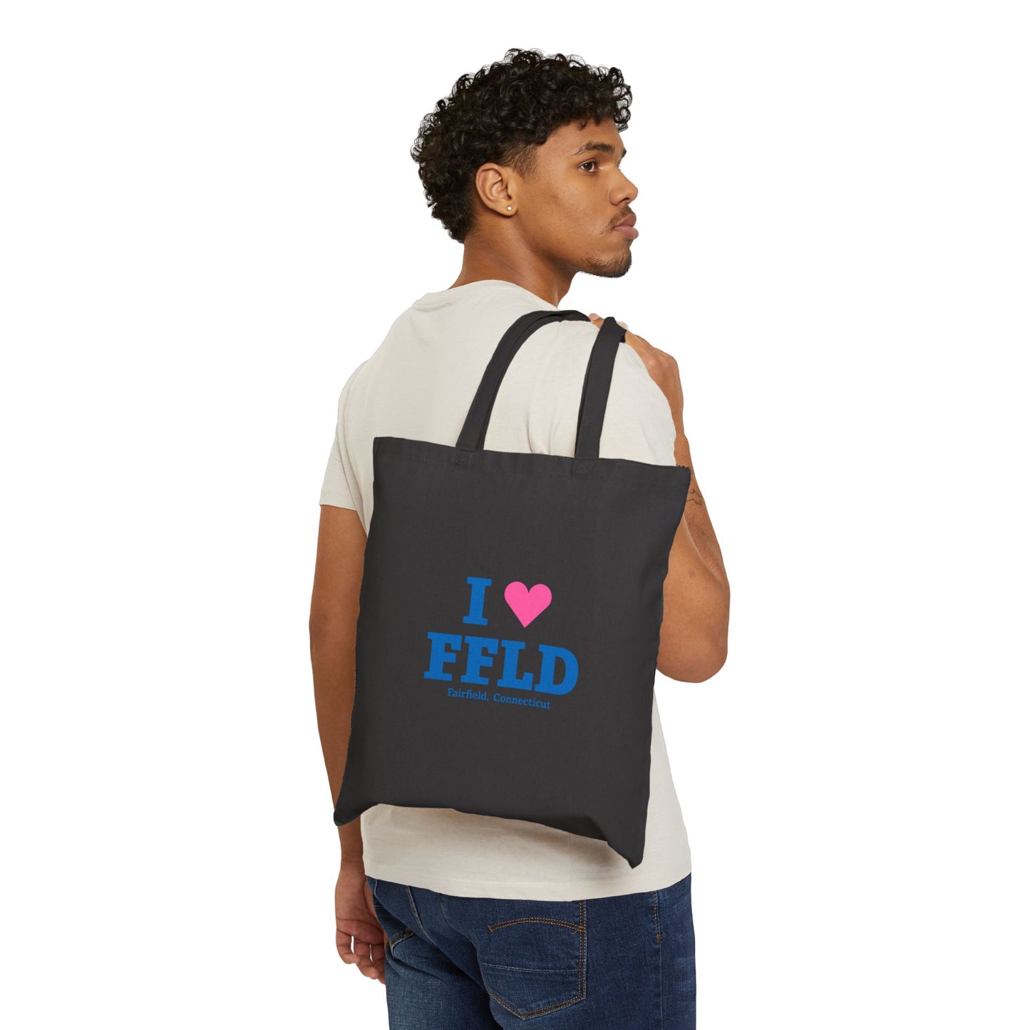 I Heart FFLD Cotton Canvas Tote Bag