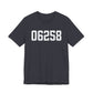 06258 Pomfret CT Zip Code Unisex Jersey Short Sleeve T-Shirt