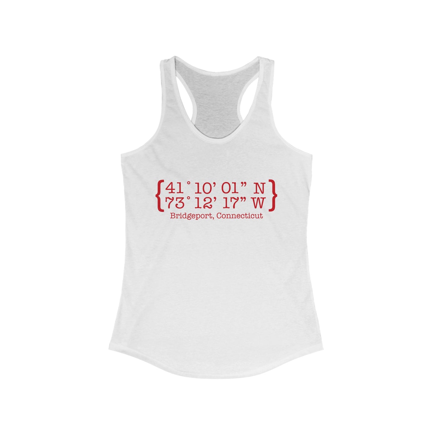 Bridgeport Coordinates Women's Ideal Racerback Tank Top