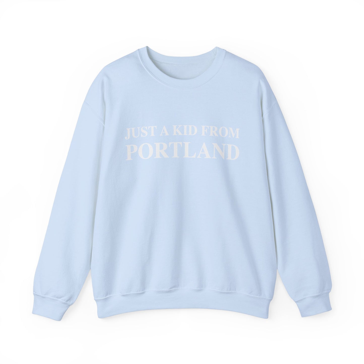 Just a kid from Portland Unisex Heavy Blend™ Crewneck Sweatshirt