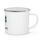 I Clover Bridgeport Enamel Camping Mug