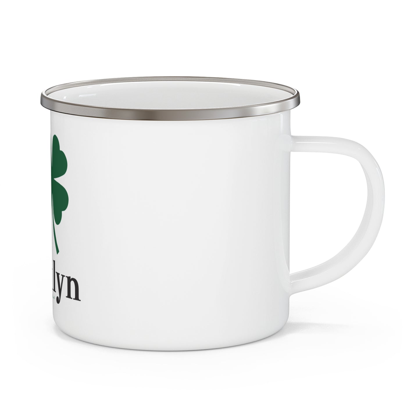 I Clover Brooklyn Enamel Camping Mug