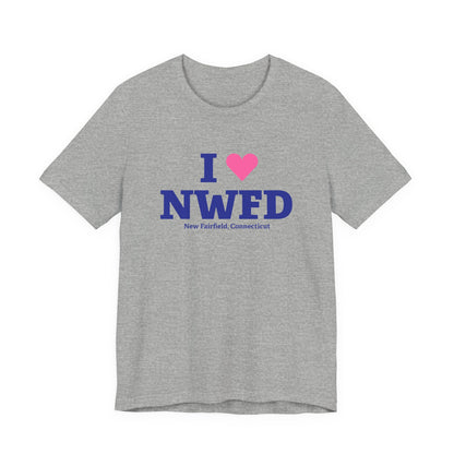 I Heart NWFD Unisex Jersey Short Sleeve T-Shirt