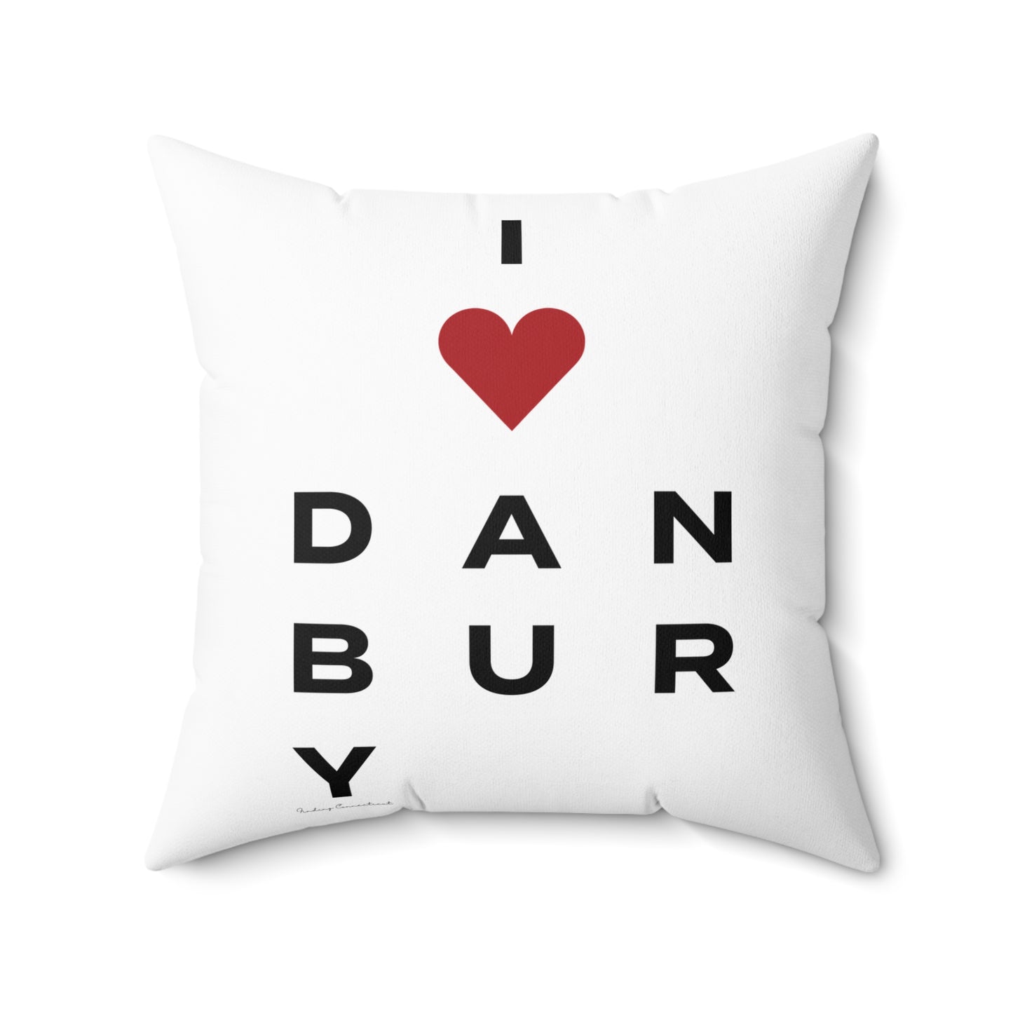 Danbury Vision Spun Polyester Square Pillow