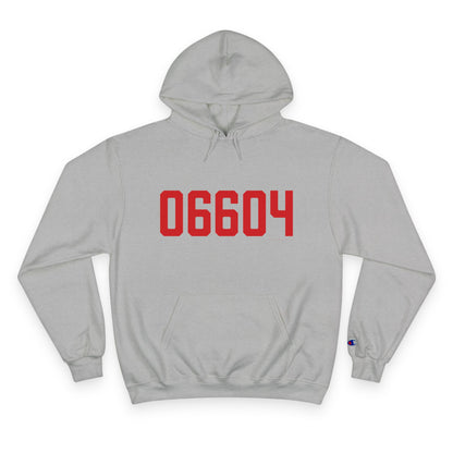 06604 Bridgeport Connecticut Zip Code Champion Hoodie Sweatshirt