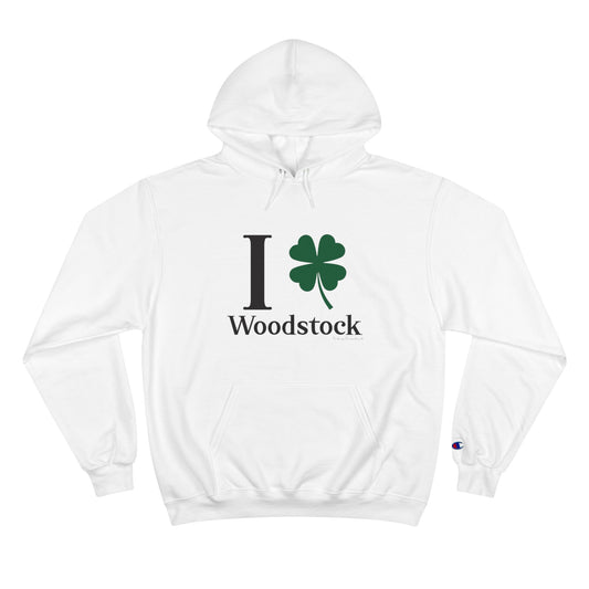 I Clover Woodstock Champion Hoodie