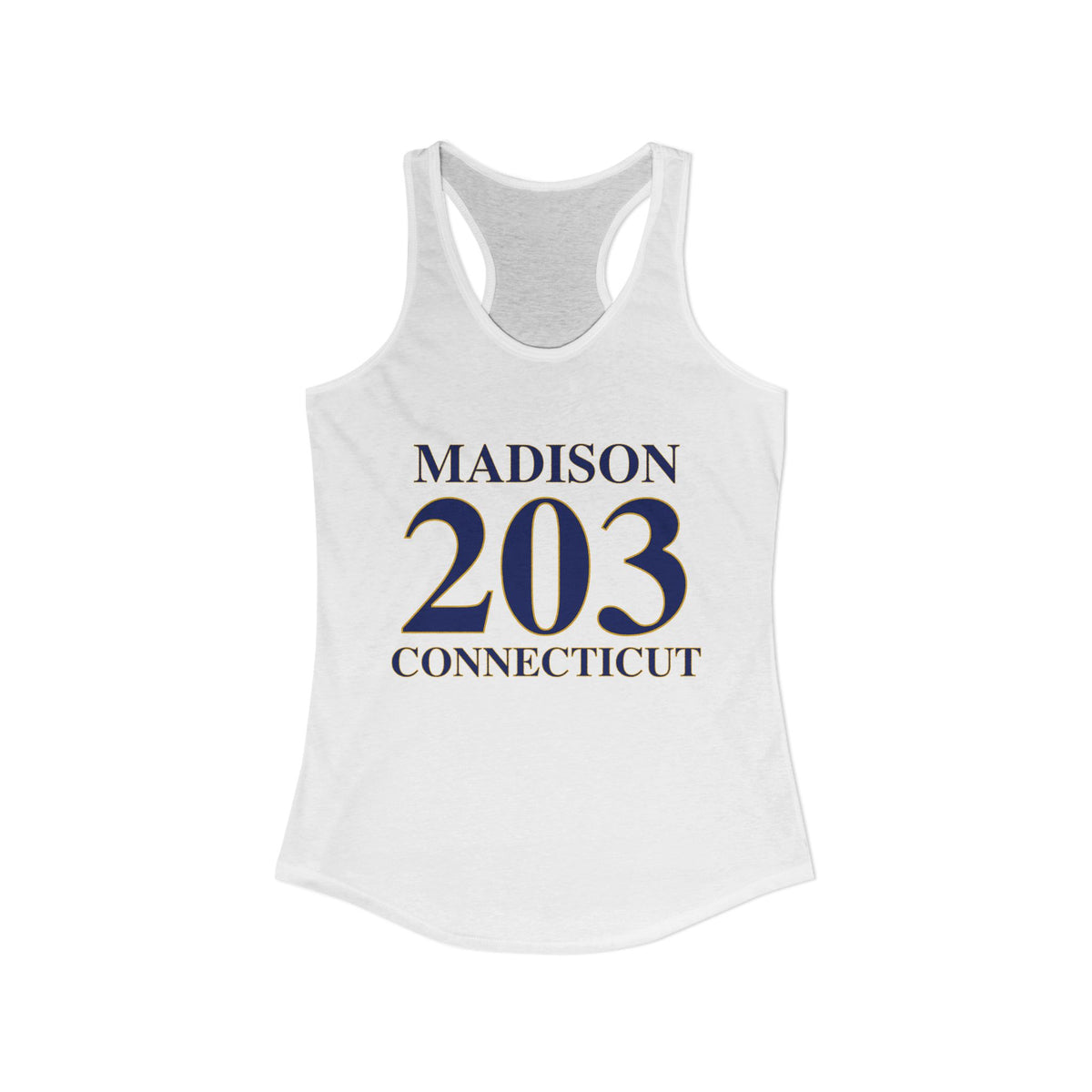 Madison 203 Connecticut Women's Ideal Racerback Tank Top
