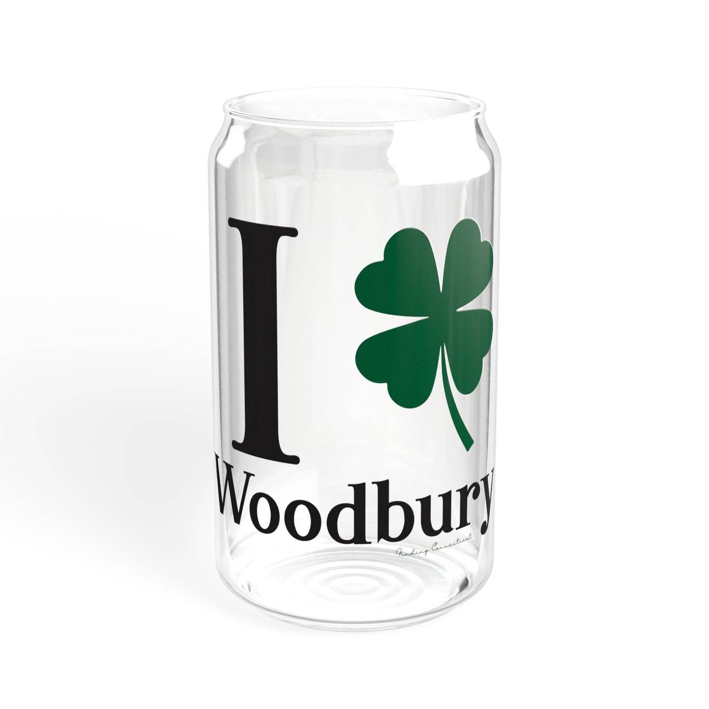 I Clover Woodbury Sipper Glass, 16oz