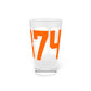 06374 Plainfield Connecticut Zip Code Pint Glass, 16oz