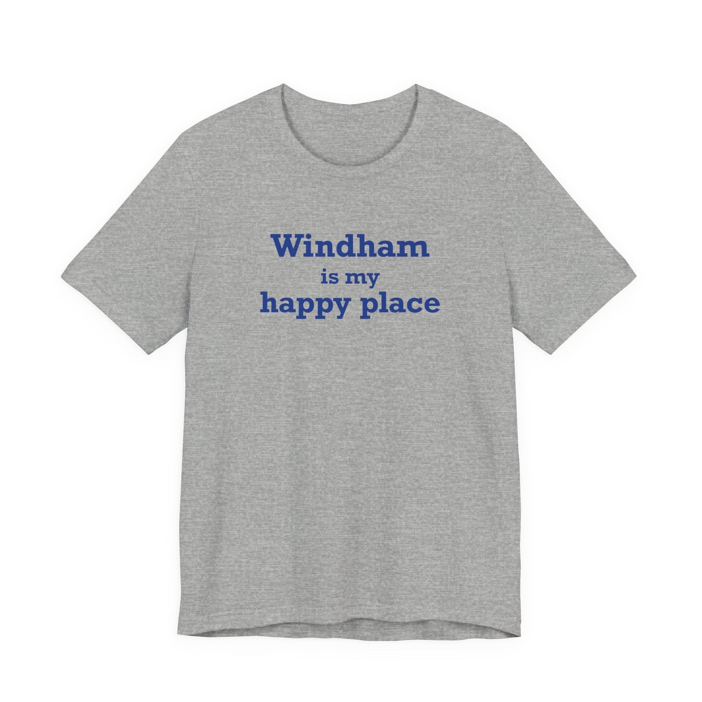 Windham is My Happy Place Unisex Jersey Short Sleeve T-Shirt