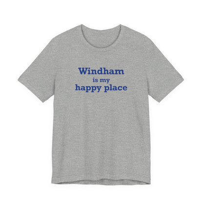 Windham is My Happy Place Unisex Jersey Short Sleeve T-Shirt