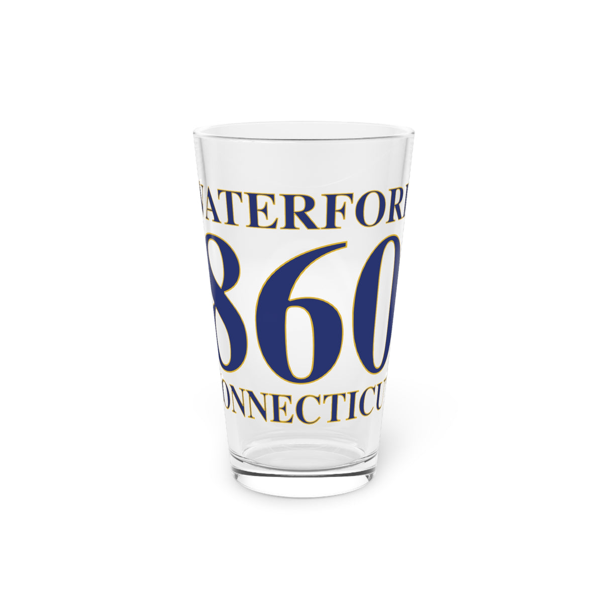 Waterford 860 Connecticut Pint Glass, 16oz